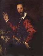 Portrait of a Gentleman with Two Dogs PASSEROTTI, Bartolomeo